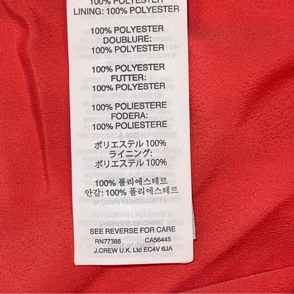 J Crew Coral Pleated Mini Skirt C5625 - Picture 10 of 16